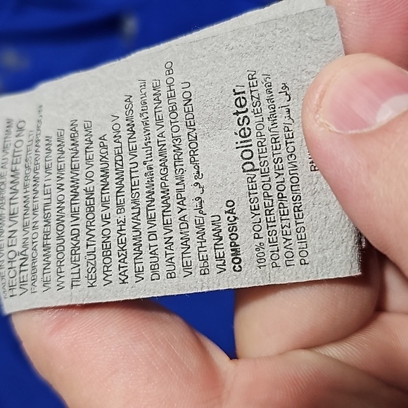 Under Armour blue XL loose fit short sleeve athletic polo - Picture 6 of 6